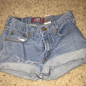 levi jean shorts